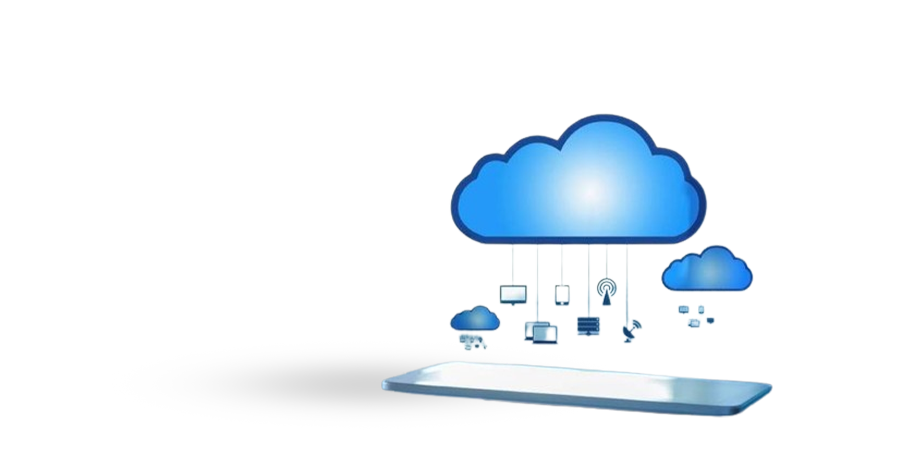 Cloud computing infrastructure connecting devices and data globally for seamless digital operations
